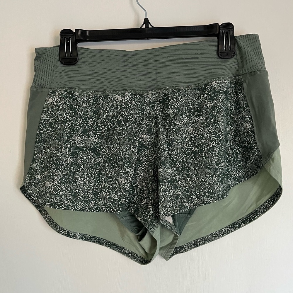Green Outdoor Voices Active Running Shorts